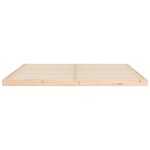 vidaXL Cadre de lit 200x200 cm bois de pin massif