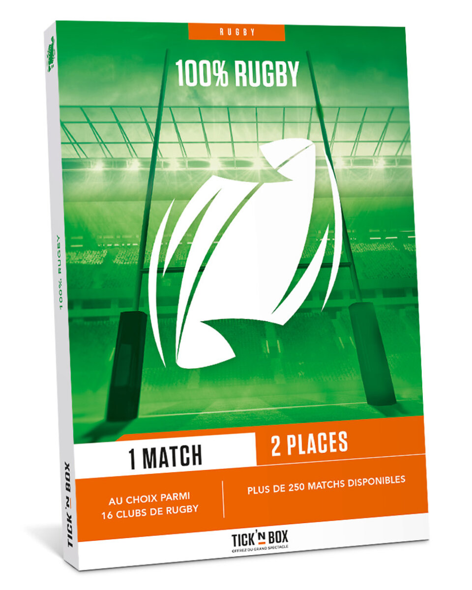 Coffret Cadeau 100% Rugby Séjour