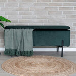 House Nordic Banc avec rangement Luna Vert