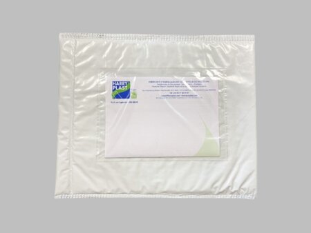 1000 Pochettes plastique document ci-inclus et bordereaux d'envoi Vinted - 235*175mm