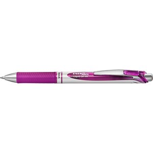 Stylo roller encre gel energel bl77 magenta pentel