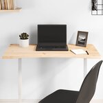 vidaXL Dessus de bureau 80x40x2 5 cm bois massif de pin