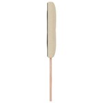 Tête de lit capitonnée crème 100 cm en tissu