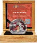 Pièce de monnaie en Argent 1000 Francs g 62.2 (2 oz) Millésime 2024 Stanislaw Lem Master of Science Fiction INVINCIBLE