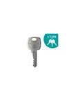 THIRARD - Verrou 2310 à cylindre 45mm pour porte d'entrée  60x90mm  bronze  3 clés
