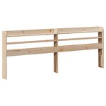vidaXL Cadre de lit sans matelas 200x200 cm bois massif de pin