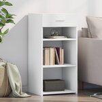 vidaXL Buffet blanc 45x42 5x93 cm bois d'ingénierie