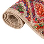 vidaXL Tapis lavable multicolore 160x230 cm antidérapant