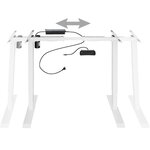 Bureau assis debout meuble acier (piètement) 3 fonctions 1 moteur blanc 08_0000388