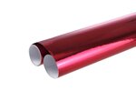 Rouleau papier métallisé 2 x0 70 m rouge clairefontaine