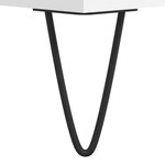 vidaXL Buffets 2 Pièces blanc bois d'ingénierie