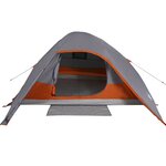 vidaXL Tente familiale à dôme 6 personnes gris imperméable