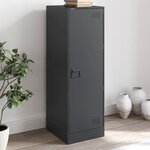 vidaXL Buffet anthracite 34 5x39x107 cm acier
