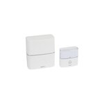 Kit carillon radio sans fils Legrand sérénité simple à piles  094270