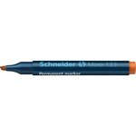 Marqueur permanent Maxx 133 Pte Biseau 1-4 mm Orange SCHNEIDER