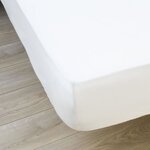Protège matelas imperméable - 140 x 190 cm - Coton/Polyester