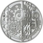 Pièce de monnaie en Argent 10 Euro g 34.1 Millésime 2024 ARCHIMEDES SCREW