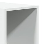 vidaXL Garde-robe Blanc 30x50x200 cm Bois d'ingénierie