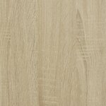 vidaXL Garde-robe noir 77x48x102 cm bois d'ingénierie