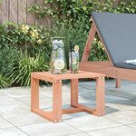 vidaXL Table d'appoint de jardin 40x38x28 5 cm bois massif de douglas