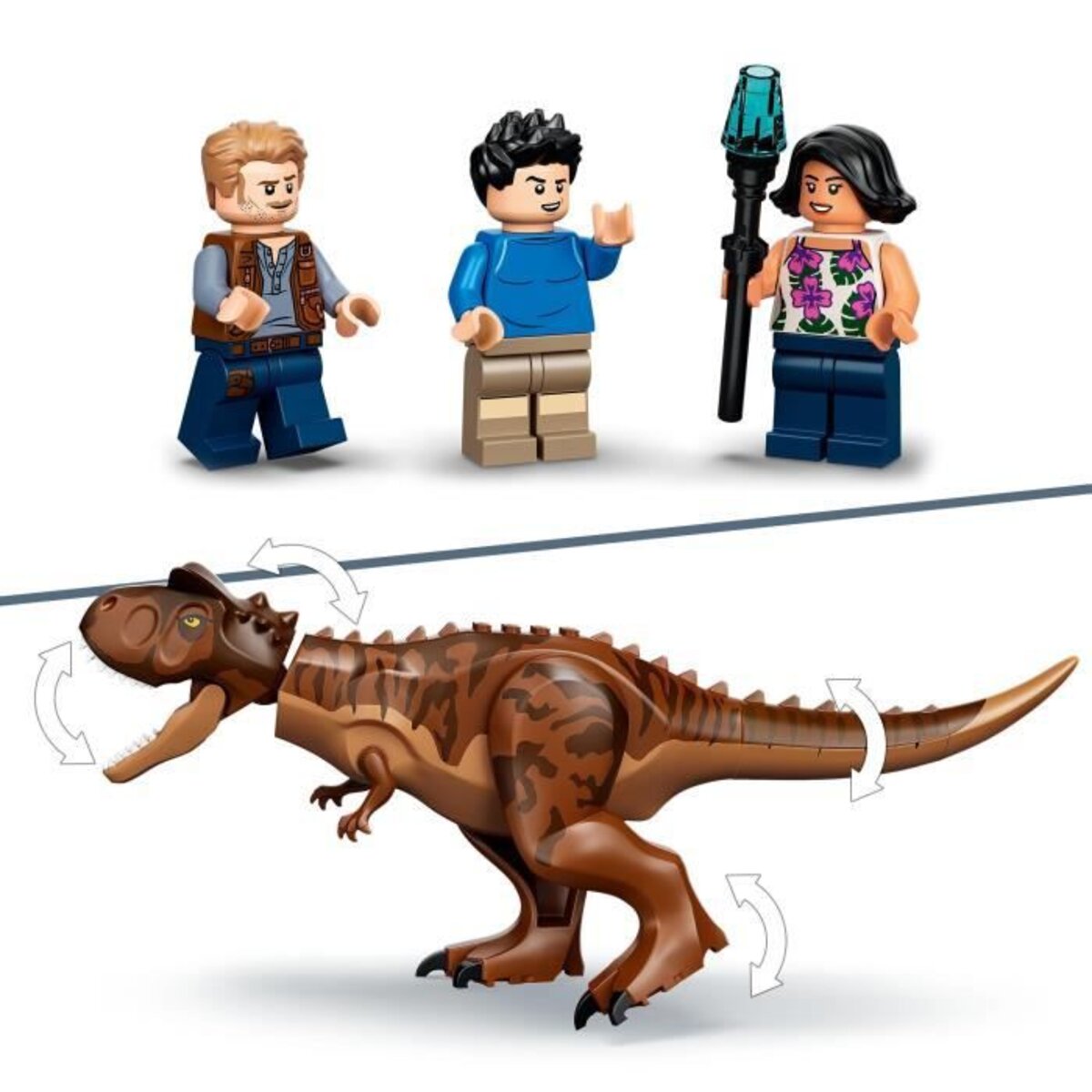 LEGO Jurassic World 76939 L'Évasion du Stygimoloch, Jouet Dinosaure, pour  Enfants Dès 4 Ans pas cher 