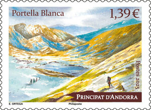 Timbre Andorre - Portella Blanca