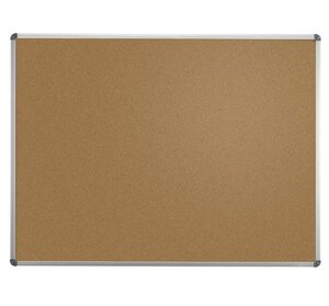 Tableau liège MAULstandard cadre alu 45 x 60 cm Gris MAUL