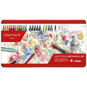 Set de dessin 'SET BOTANIQUE' 24 pièces CARAN D'ACHE