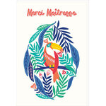 Lot cadeau Bougie Mug Super maîtresse & carte Merci Maîtresse