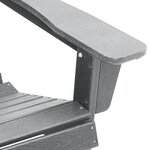 Ensemble de Salon de Jardin 3 Pièces vidaXL Gris Clair HDPE