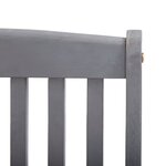 vidaXL Chaises pliables d'extérieur lot de 6 et coussins Bois d'acacia