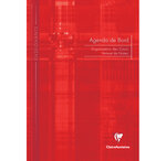 Agenda de bord brochure souple 21x29,7 144p 48 cases par semaine CLAIREFONTAINE