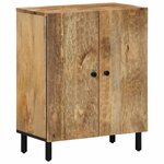 vidaXL Armoire latérale 60x33x75 cm bois massif de manguier