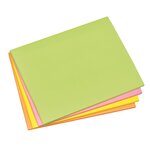 Lot de 4 Blocs Super Sticky Meeting Notes- 149 x 200 mm Orange,Jaune,Rose Vert POST-IT