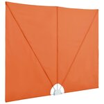 vidaXL Auvent latéral pliable de terrasse Terre cuite 300 x 200 cm
