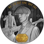 THOMAS SHELBY Peaky Blinders 2 Once Argent Coin 5 Dollars Niue 2023