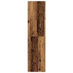 vidaXL Garde-robe vieux bois 30x50x200 cm bois d'ingénierie
