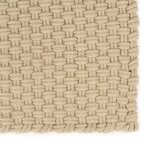 vidaXL Tapis rectangulaire Naturel 160x230 cm Coton