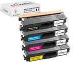Tn325 - 4 toners compatibles brother tn325/326 - 1 noir + 1 cyan + 1 magenta + 1 jaune