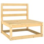 Salon de jardin meuble d'extérieur ensemble de mobilier 7 pièces avec coussins bois de pin massif 02_0017109
