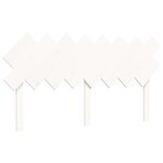 vidaXL Lit pour personne âgée et tête de lit 160x200 cm bois massif
