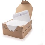Enveloppes 80g dl 110 x 220 mm avec bandes sans fenêtre bte 500 oxford