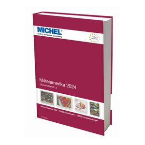 Catalogue Michel de cotation timbres Amérique centrale édition 2024.