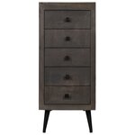 vidaXL Buffet Bois massif de manguier 40x40x91 cm