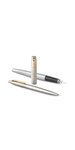 PARKER Jotter coffret cadeau Duo : Stylo bille + Stylo plume  acier