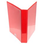 Classeur Pp Personnalisable Kreacover - 4 Anneaux En D 25mm - A4 Maxi - Rouge - X 10 - Exacompta