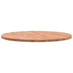 vidaXL Dessus de table Ø80x2 5 cm rond bois massif de hêtre