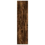 vidaXL Garde-robe chêne fumé 80x50x200 cm bois d'ingénierie