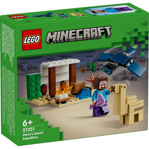 Aventure de Steve dans le Désert avec LEGO® Minecraft™ - Set de Construction 21251