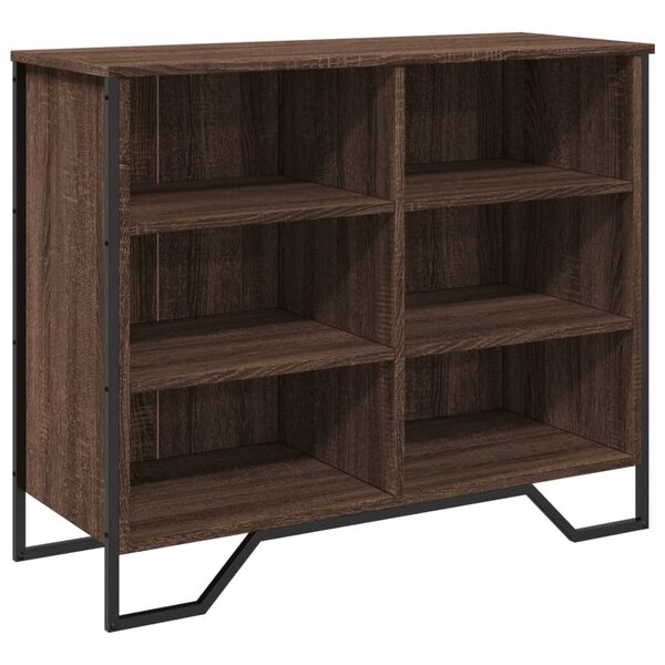 vidaXL Buffet chêne marron 91x35 5x74 5 cm bois d'ingénierie